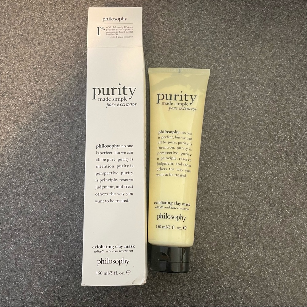 New Philosophy Pore Extractor Exfoliating Clay Mask